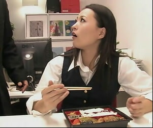 Japanese office Butt cheeks